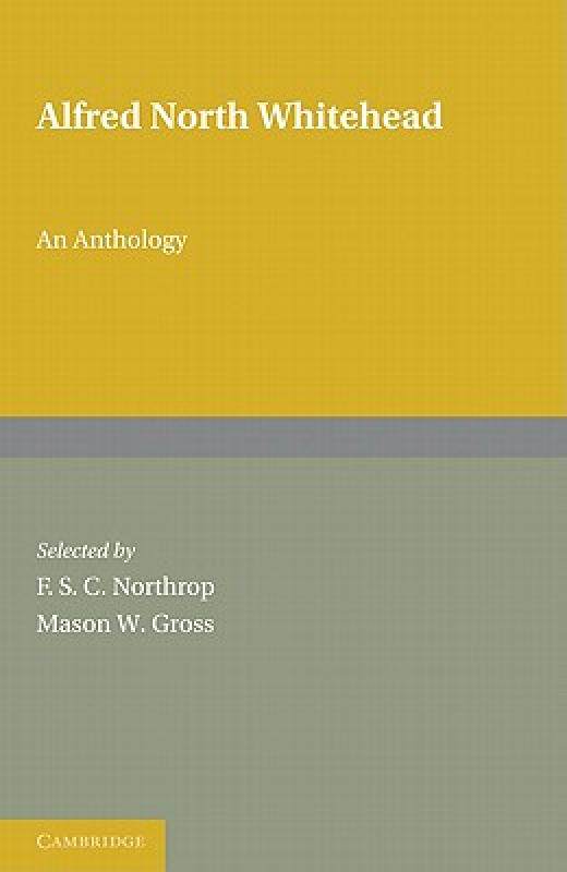 【预售】Alfred North Whitehead: An Anthology 2 Part Set