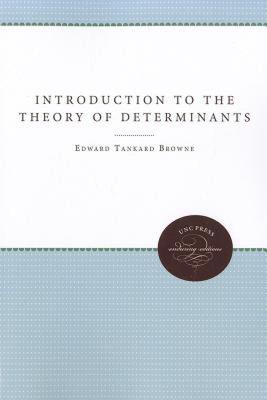 【预售】Introduction to the Theory of Determinants and