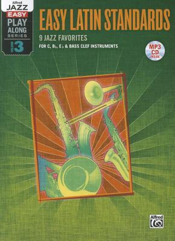 【预售】Easy Latin Standards: 9 Jazz Favorites for C