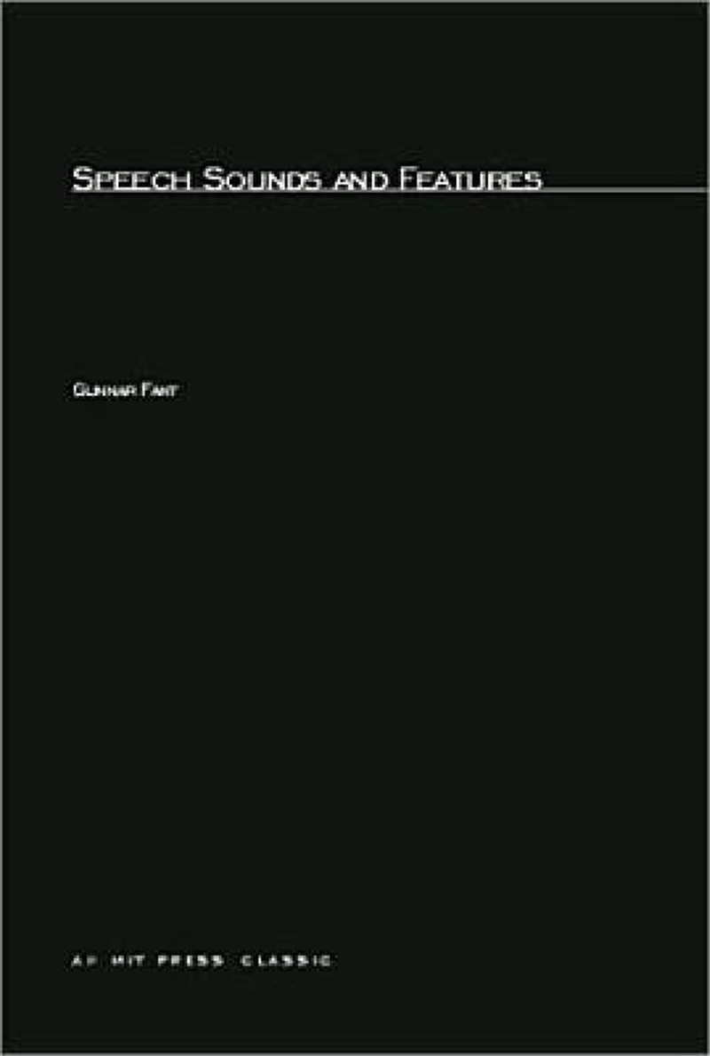 【预售】Speech Sounds and Features