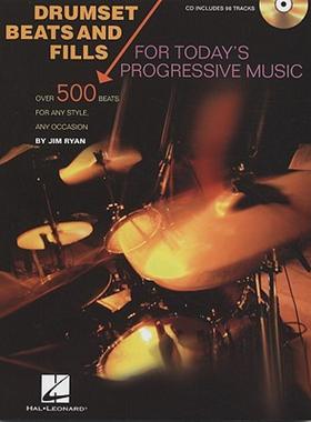 【预售】Drumset Beats and Fills: For Today's Progressive