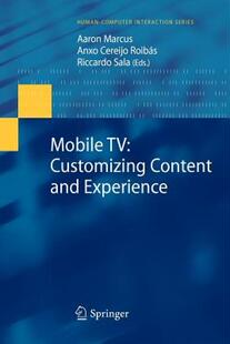 【预售】Mobile TV: Customizing Content and Experience