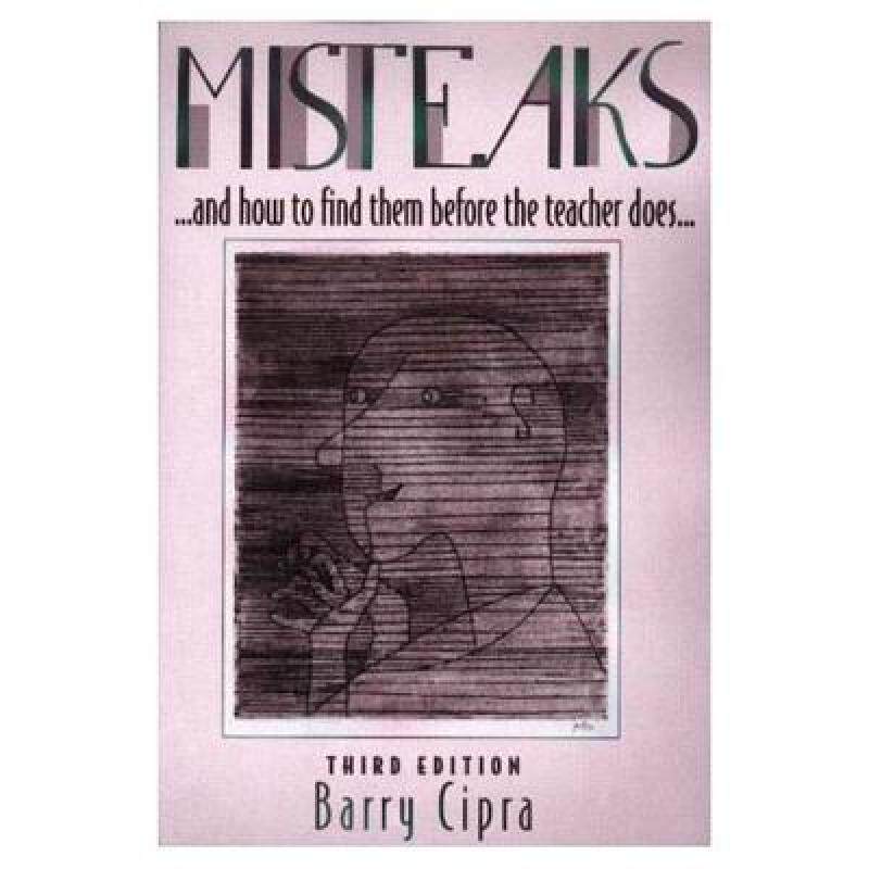 【预售】Misteaks: ...and How to Find Them Before the Teacher