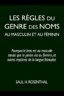 Les 预售 Genre Rhgles Des Masculin Noms