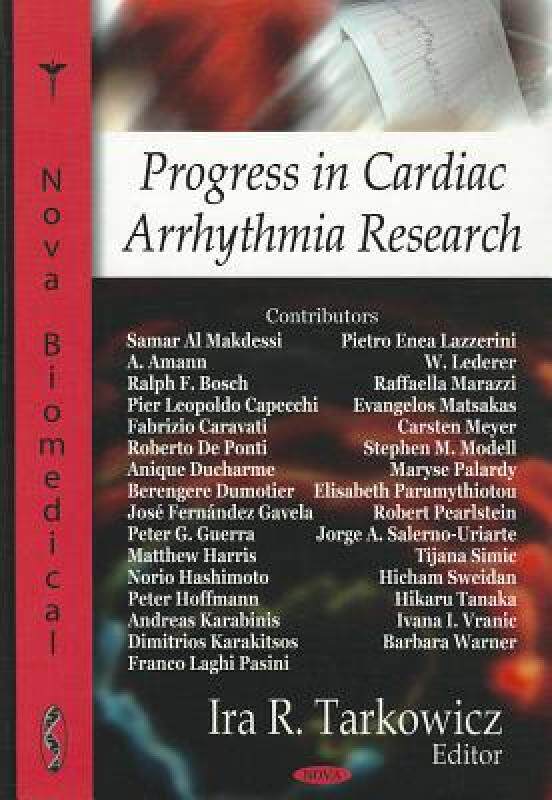 【预售】Progress in Cardiac Arrhythmia Research