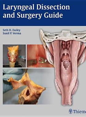 【预售】英文原版 Laryngeal Dissection and Surgery Guide 医学专业进口图书