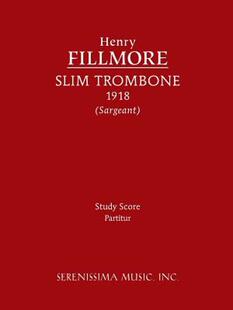 【预售】Slim Trombone - Study Score