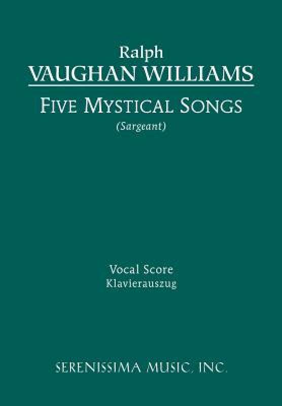【预售】Five Mystical Songs - Vocal Score