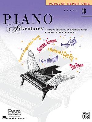 3B级流行曲集 菲伯尔钢琴基础教程 英文原版 Piano Adventures Level 3B Popular Repertoire