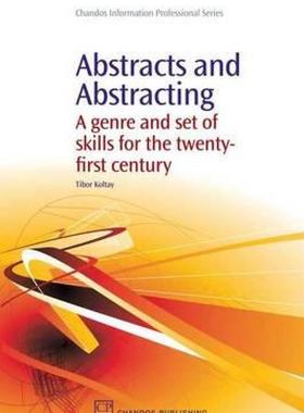 【预售】Abstracts and Abstracting: A Genre and Skills for