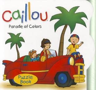 【预售】Caillou: Parade of Colors Puzzle Book