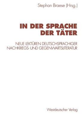 【预售】In Der Sprache Der T Ter: Neue Lekt Ren
