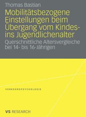 【预售】Mobilitatsbezogene Einstellungen Beim Ubergang Vom