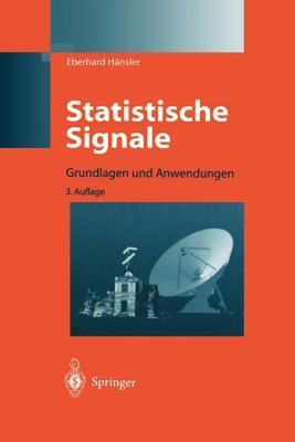 【预售】Statistische Signale: Grundlagen Und Anwendungen