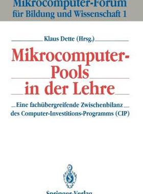 【预售】Mikrocomputer-Pools in Der Lehre: Eine