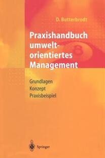 【预售】Praxishandbuch Umweltorientiertes Management: