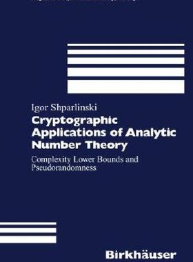 【预售】Cryptographic Applications of Analytic Number