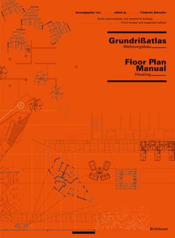 【预售】grundrissatlas / floor plan manual: wohnungsbau