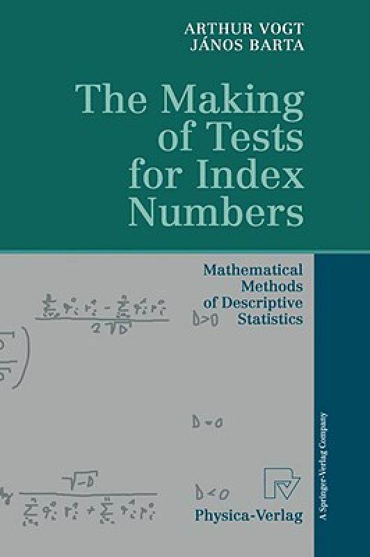 【预售】The Making of Tests for Index Numbers: Mathematical