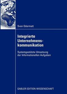 【预售】Integrierte Unternehmenskommunikation: