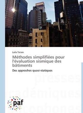 【预售】M Thodes Simplifi Es Pour L' Valuation Sismique Des