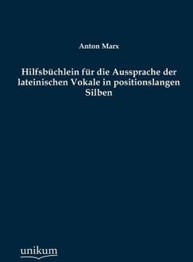 【预售】Hilfsb Chlein F R Die Aussprache Der Lateinischen