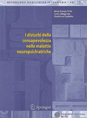 【预售】I Disturbi Della Consapevolezza Nelle Malattie