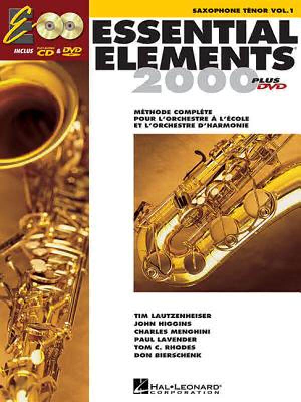 【预售】Essential Elements Ee2000 Tenor Saxophone: French