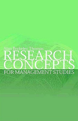 【预售】Research Concepts for Managements Studies: