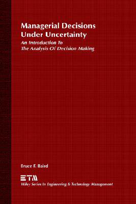 【预售】Managerial Decisions Under Uncertainty: Introduction