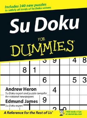 【预售】Su Doku For Dummies