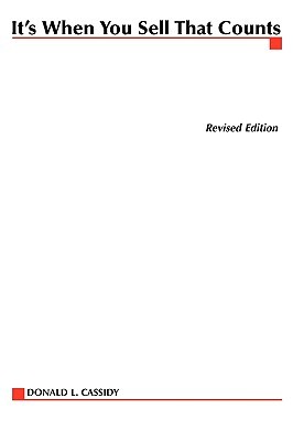 【预售】It's When You Sell That Counts