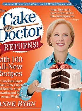 【预售】The Cake Mix Doctor Returns!: With 160 All-New