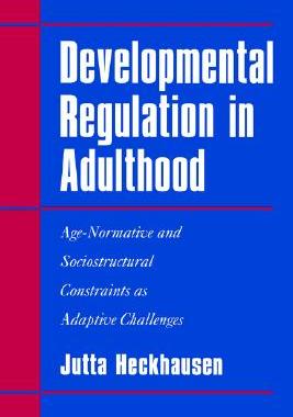 【预售】Developmental Regulation in Adulthood: Age-Normative