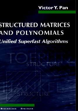 【预售】Structured Matrices and Polynomials: Unified