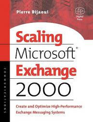 【预售】Scaling Microsoft Exchange 2000: Create and Optimize