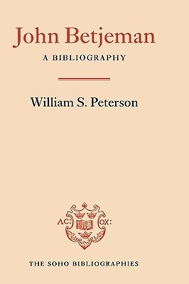 【预售】John Betjeman: A Bibliography