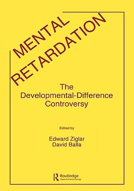【预售】Mental Retardation: The Developmental-Difference