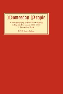 【预售】Domesday People: A Prosopography of Persons