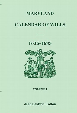 【预售】Maryland Calendar of Wills, Volume 1: 1635-1685