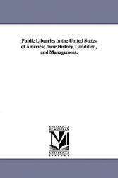 【预售】Public Libraries in the United States of America;