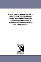 【预售】Trial of Andrew Johnson, President of the United
