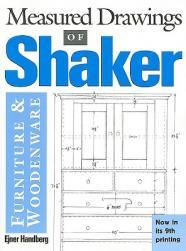 【预售】Measured Drawings of Shaker Furniture and Woodenware