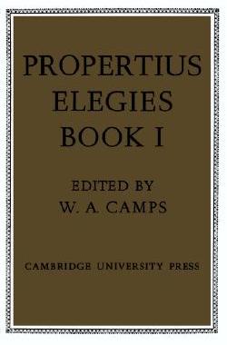 【预售】Propertius: Elegies: Book 1