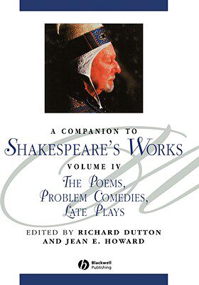 【预售】A Companion To Shakespeare'S Works Volume Iv: The