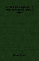 【预售】Cyrano de Bergerac - A New Version in English Verse