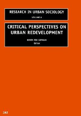 【预售】Critical Perspectives on Urban Redevelopment
