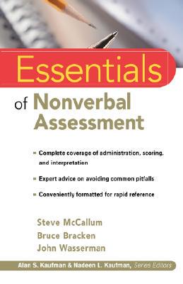 【预售】Essentials Of Nonverbal Assessment