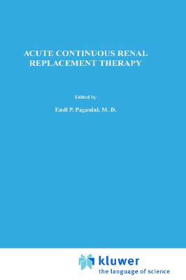 【预售】Acute Continuous Renal Replacement Therapy