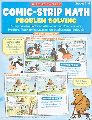 【预售】Comic-Strip Math: Problem Solving: 80 Reproducible